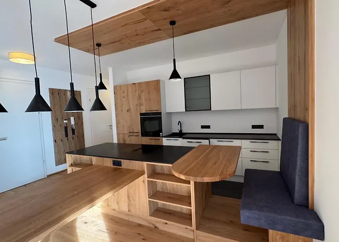 公寓 Alpinherz Bio Penthouse 斯拉德明